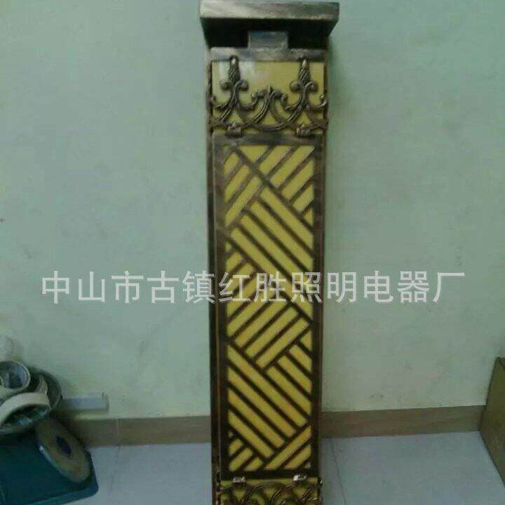 户外亚克力LED壁灯仿云石壁灯中式室外挂壁灯