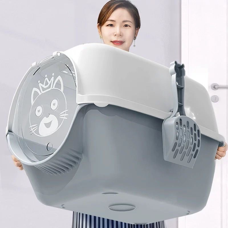 猫砂盆超大号全封闭式猫