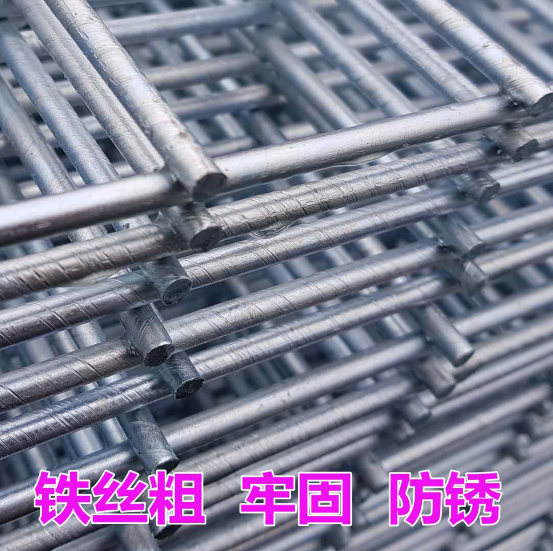 镀锌加粗铁丝网片围栏养殖网狗笼子鸽舍防护网建筑钢筋网长孔网格