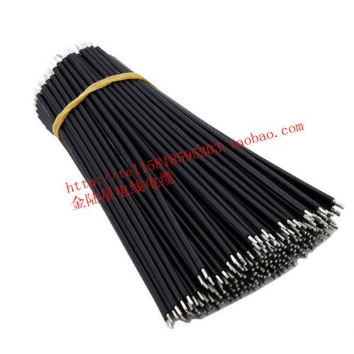 UL3239 22AWG 长度30MM耐高温硅胶线导线 柔软连接线 短线1000条