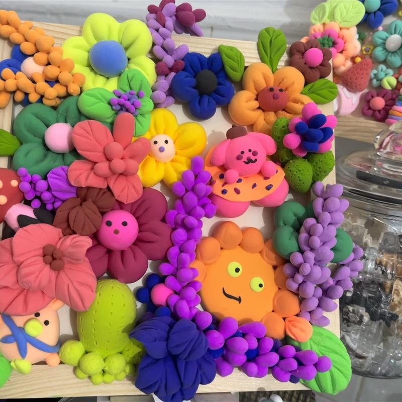 超轻粘土手工DIY成品