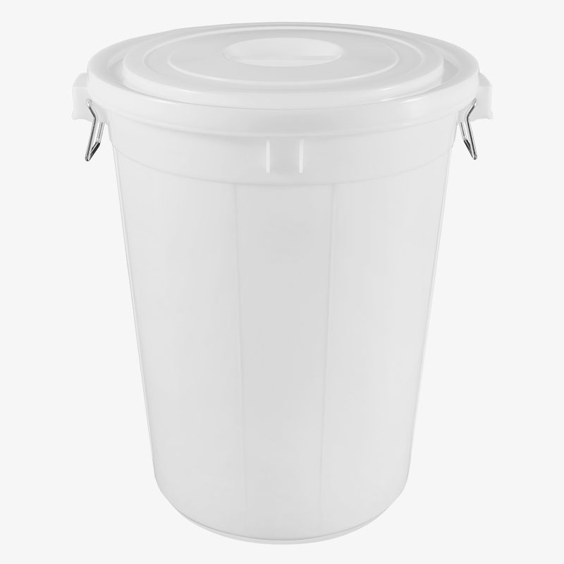 超厚大白桶带盖100L储水