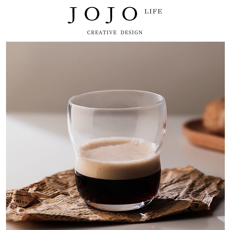 JOJOS L. PD.Kodi.咖啡杯家用精致透明玻璃杯子冷萃冰水杯丨珂迪