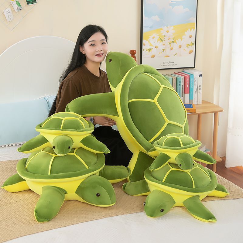 可爱柔软乌龟毛绒玩具懒
