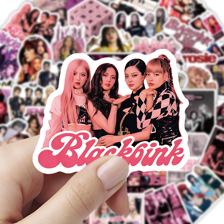 BlackPink女团810张防水贴纸周边