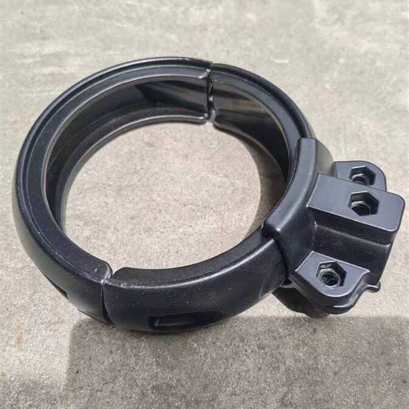 儿童滑滑梯配件连接扣紧固件76/89/114管抱箍铝扣圆管小博士立柱图片