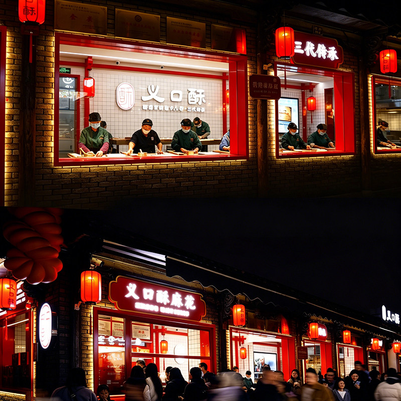 包邮义口酥手工麻花义乌特产佛堂老街宁波油赞子非物质文化遗产