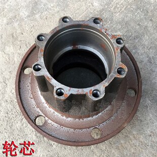 新源65W-75-8-9T轮式挖掘机配件 前后车轮子轮芯 刹车鼓 轮古毂