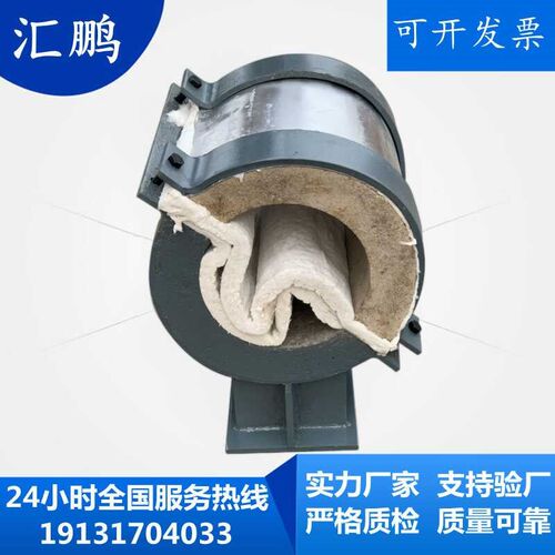 长输低能耗蛭石隔热管托蒸汽管道聚氨酯保冷管托保温支架滑动管托