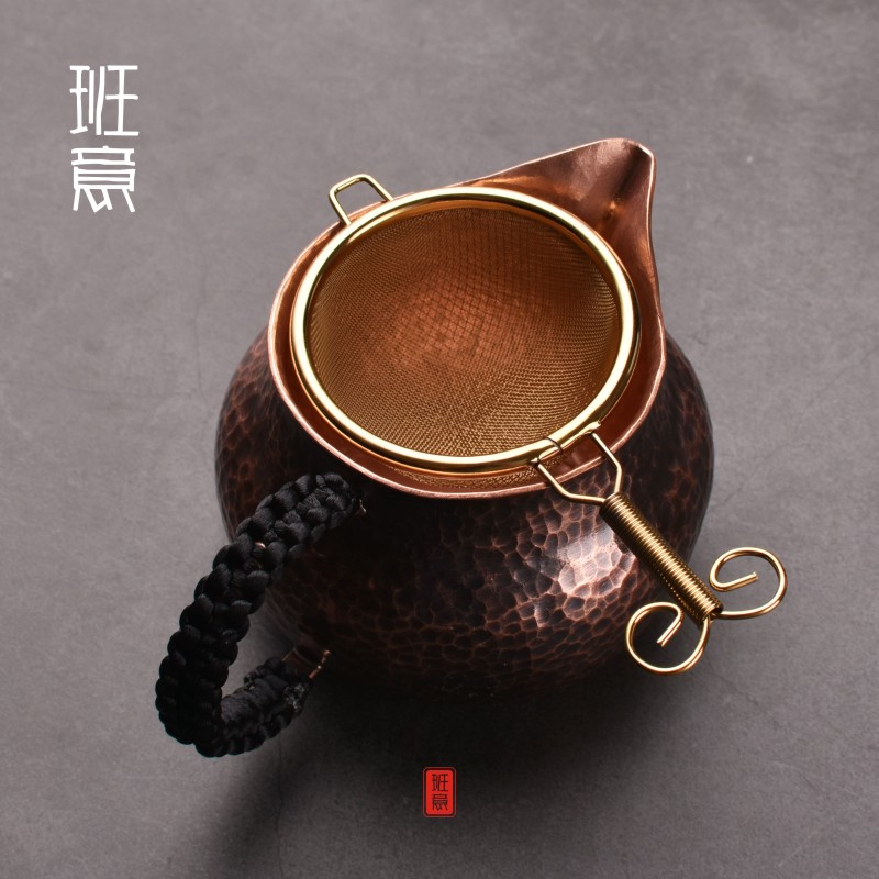 茶漏304不锈钢茶漏器茶滤网茶叶滤网器架茶具配件泡茶茶隔过滤网