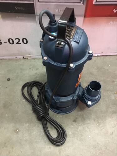 上海污水泵50WQ15-15-1.5无阻塞排污泵220V潜水泵380V1.5KW