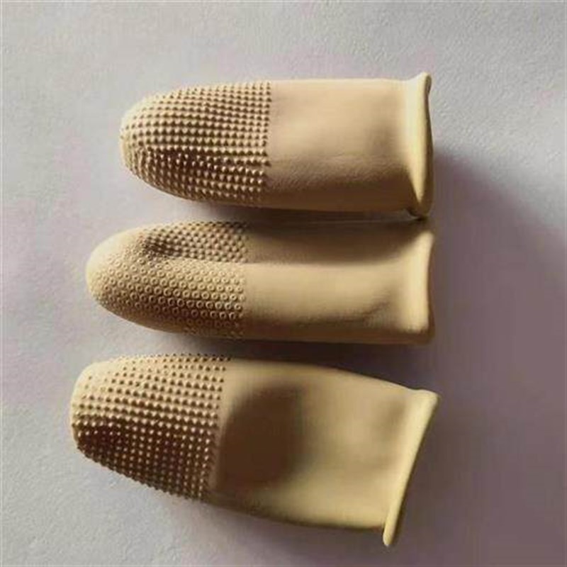 加厚指套耐磨防滑防水手指套扒板栗拨大蒜工农业电子加工劳保