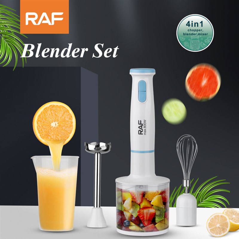 RAF 220V料理机手持式搅拌器料理棒多功能绞肉器搅拌机料棒