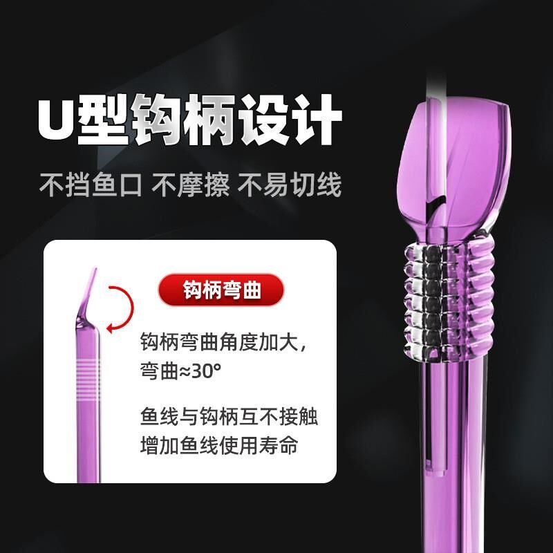 秀上子线仕挂黑坑狼牙竞技有刺无刺鱼钩手工绑好成品子线双钩