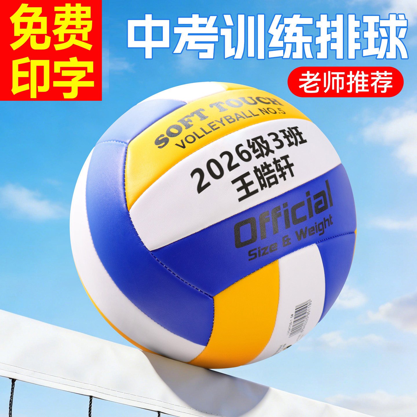 正品5号硬排球中考学生专用小学