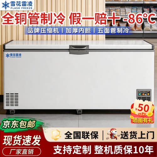 雪花零下60超低温大容量冰柜