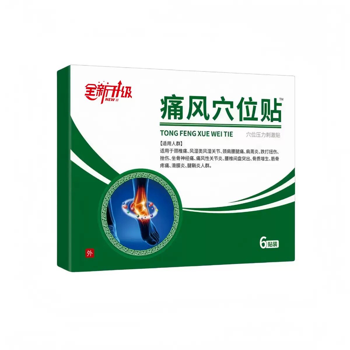北同世周家痛风贴膏远红外磁疗贴膏颈椎病肩炎疼痛腰肌劳损麟医生
