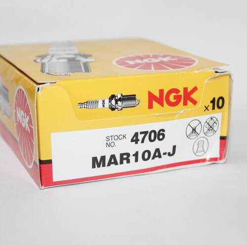 NGK双爪MAR10A-J火花塞4706适用于杜卡迪1200大魔鬼1200 街霸