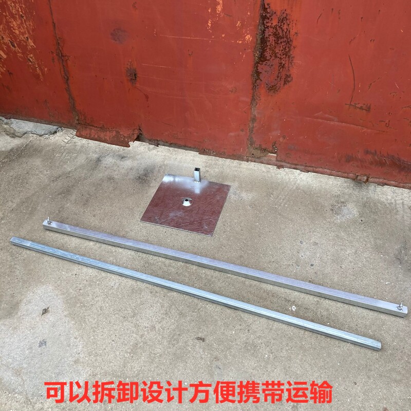 婚礼舞台广告气球派对布场高矮调背景kt板支撑架立柱方底座伸缩杆