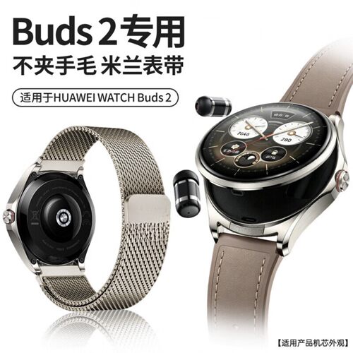 方哲华为Buds2磁吸金属表带