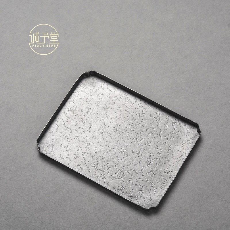手工纯锡养壶托底座壶承圆形实木干泡台创意紫砂茶壶垫蓄水茶托盘