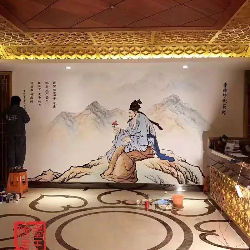 墙面涂鸦苏州上海杭州无锡工装墙体彩绘手绘墙壁画装饰画定制