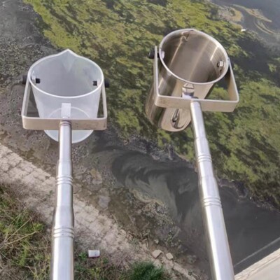 304不锈钢伸缩杆采水器水质采样器污水井水管道近岸远水取样桶
