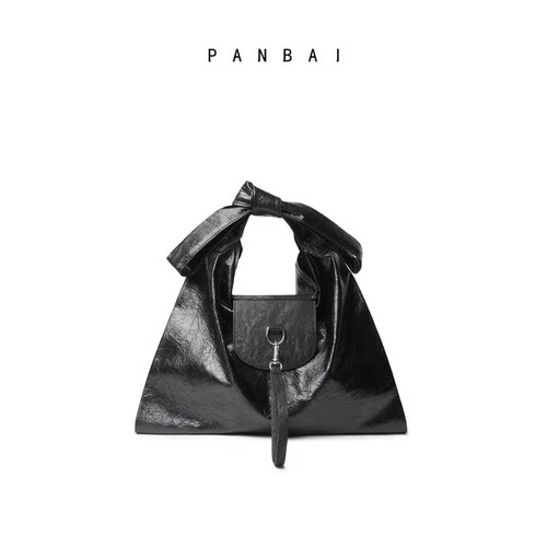 PANBAIINCAS胎牛皮单肩托特包