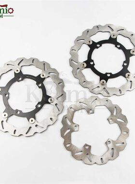 适用珠峰凯越400X 500X ZF500GY 双摇臂前后刹车碟盘 制动浮动盘