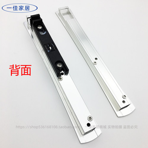 双面扳动式推拉一字锁铝合金重型推拉移门两点锁派阁款平面锁256