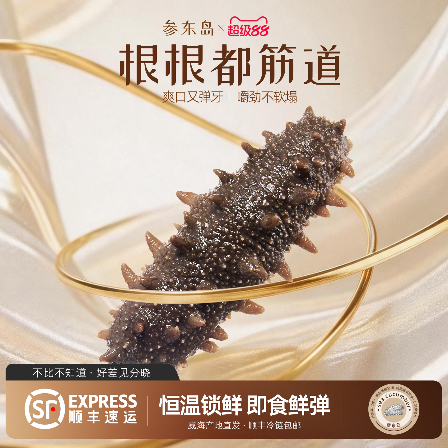 山东荣成即食海参鲁参独立装滋补