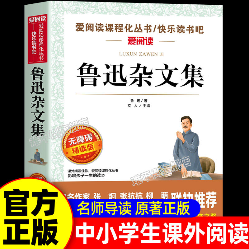鲁迅杂文集正版 原著经典鲁迅杂文集华盖集而已集三闲集二心集中国文学大师经典文库小说集散文集鲁迅的书全集文学书籍