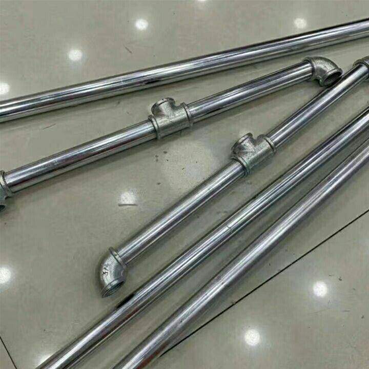 钢管晾衣架落地卧室折叠