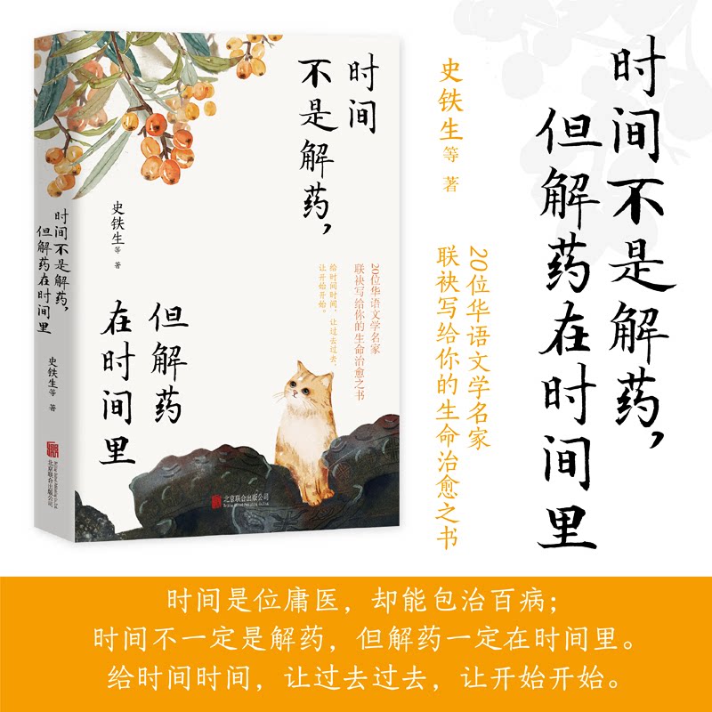 时间不是解药但解药在时间里（史铁生领衔沈从文汪曾祺丰子恺贾平凹20位华语文名家袂写给你的生命治愈之书） 名家联袂97875599787