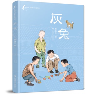 【正版】黄蓓佳童眸美绘书系-灰兔 黄蓓佳童眸书系 美绘版灰兔 儿童文学故事 子读绘本 动物主角童话 精美插画配图 9787558420962