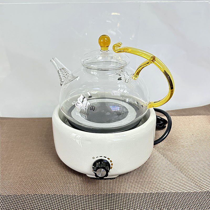 新款帅田家用迷你圆形电热炉潮汕功夫茶慢煮电热烧水烧水茶炉套装