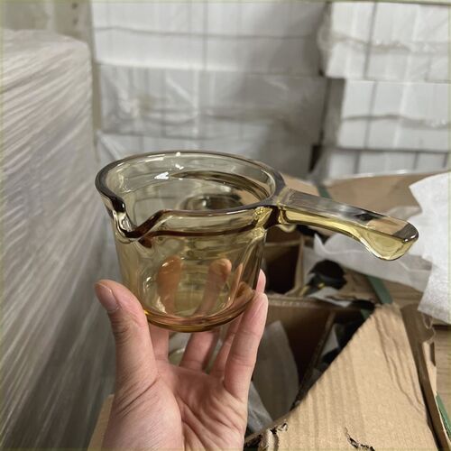 森高派加厚高硼硅烘焙量杯带把手玻璃杯打蛋牛奶杯微波烘焙量杯1