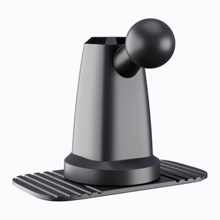 车载手机支架17mm通用底座架车汽车导航50W大全夹子适用台中360