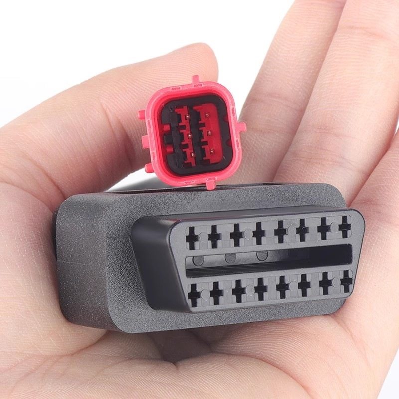 通用电喷摩托车国四转接线OBD2