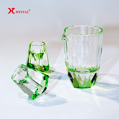 CRYSTAL水晶白酒杯一壶两杯套装