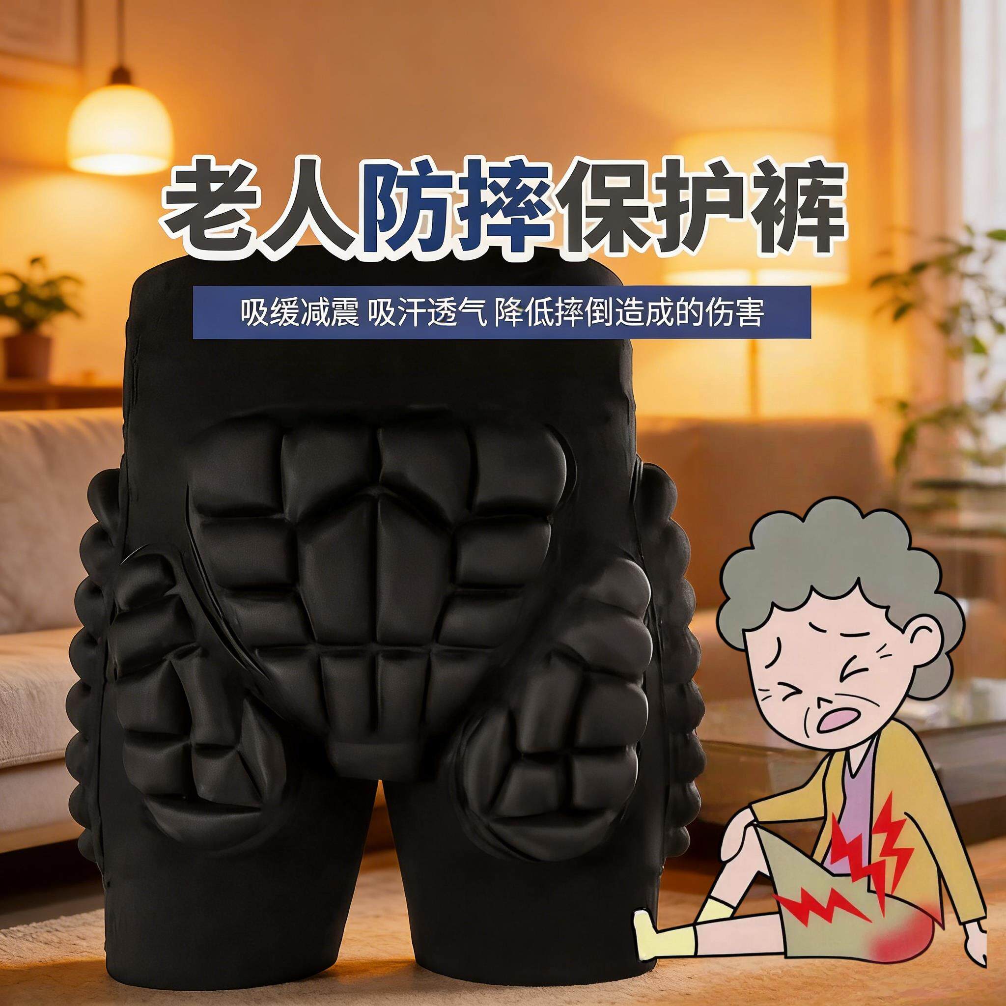 老人防摔倒保护神器护行