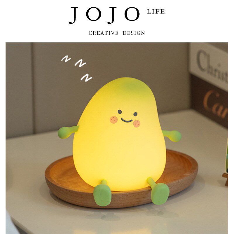 JOJOS L. PD.Sound.小夜灯小青芒USB充电伴睡氛围夜灯 屏音
