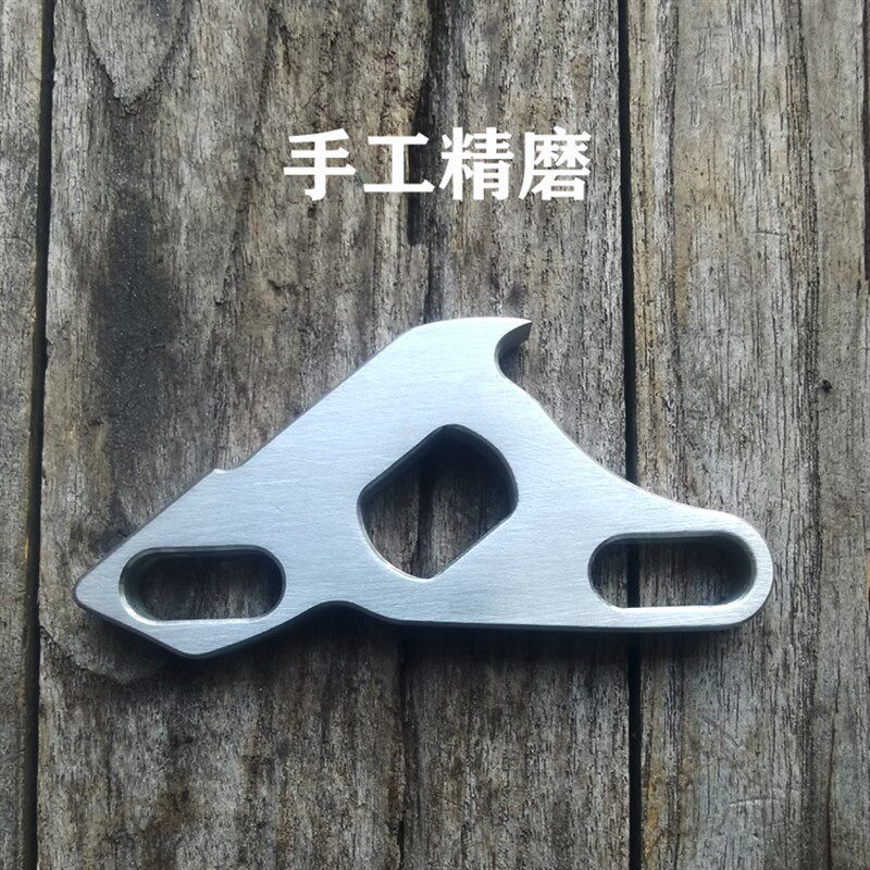 自制不锈钢防转片适用于电动车电摩装手工平叉电机不锈钢防转片
