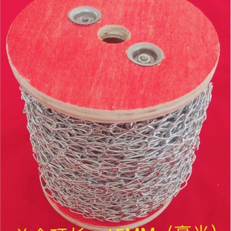 小铁链条细铁链子1.5MM铁链车位日光灯吊链挂链广告吊牌吊链灯链