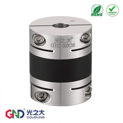 铝合金GTC高减震型高灵敏性夹紧橡胶联轴器弹性大扭力连轴器E9T