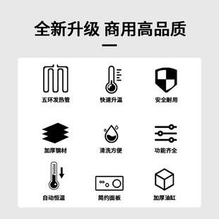 新穗海903电炸锅炉商用炸锅大容量炸鸡薯条油锅双头油炉鸡翅炸炉