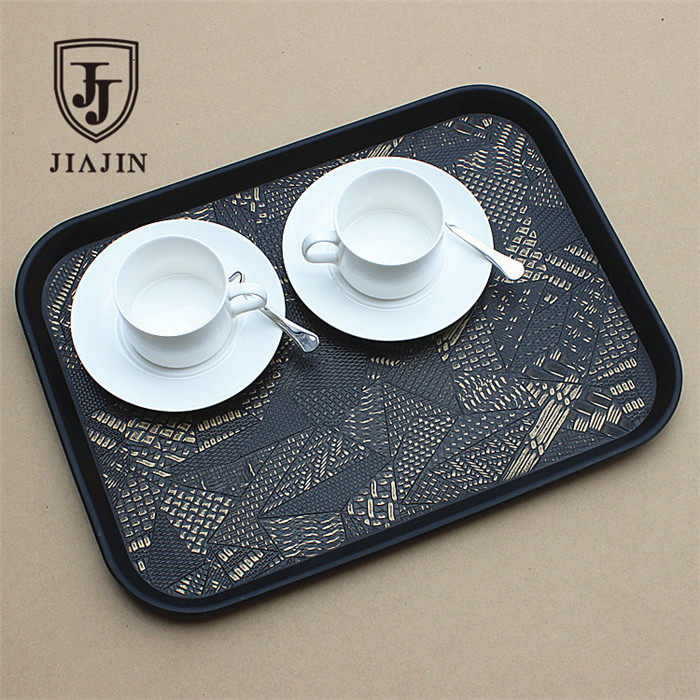托盘塑料长方型服务员盘传菜盘餐盘茶盘酒店圆形托盘