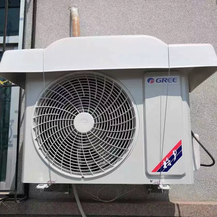 空调外机挡雨罩美的格力主机通用雨棚盖板防晒保护套机箱防尘挡板