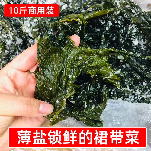 裙带菜10斤批发整箱海带芽裙带叶