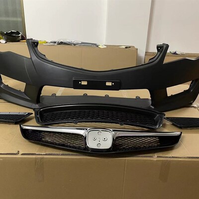 适用于八代思域FD1思铭改装FD2两件式前杠后杠PP材质保险杆
